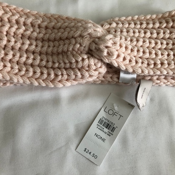 LOFT Knitted Infinity Scarf & Head Wrap - Picture 3 of 3